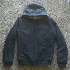 Levi's | Black Shortie Hoodie Jacket